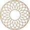 Ekena Millwork Cannes Wood Fretwork Pierced Ceiling Medallion, Alder, 18"OD x 6 1/8"ID x 3/8"T CMWP18X18X0375CNAL - alternate 3